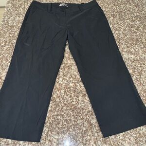 NEW Womens NIKE GOLF White Modern Rise Crop Pants